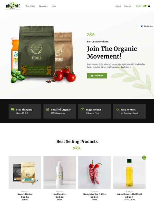 Organic Store